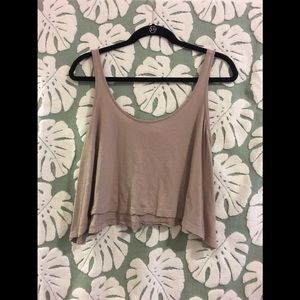 Crop tank top